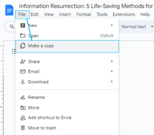 retrieve deleted data and restore data on Google Sheets 