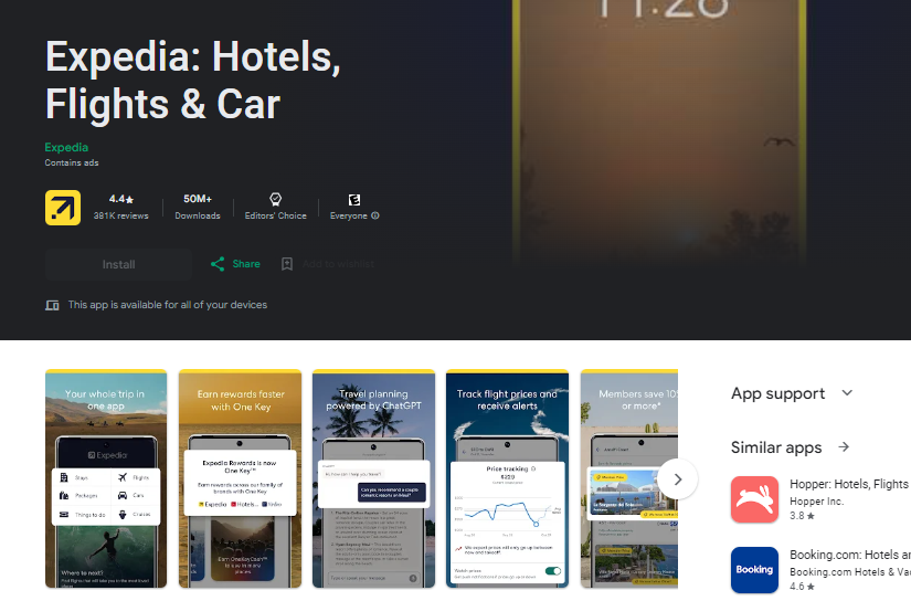 Apps for Booking Air Tickets